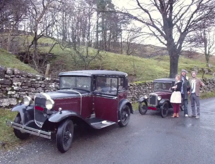 Ford Model A on 4.75/5.00 x 19 Michelin D.R. Tyres