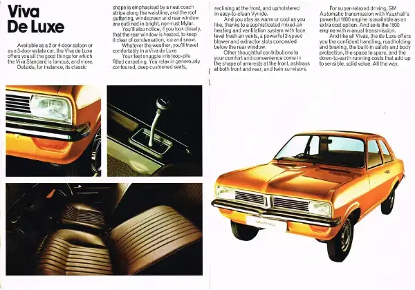 Click to enlarge A 1974 Vauxhall Viva HC Deluxe