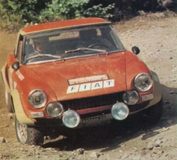 Fiat 124 Rally Abarth 1974 Rallye Sanremo