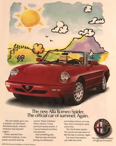 1990 Alfa Romeo Spider Tyres