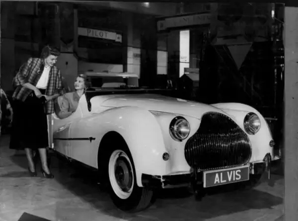 Alvis TB14 at the 1949 Paris Motor Show