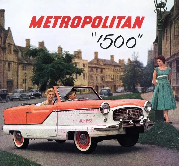 Click to enlarge Austin Metropolitan Period Advert