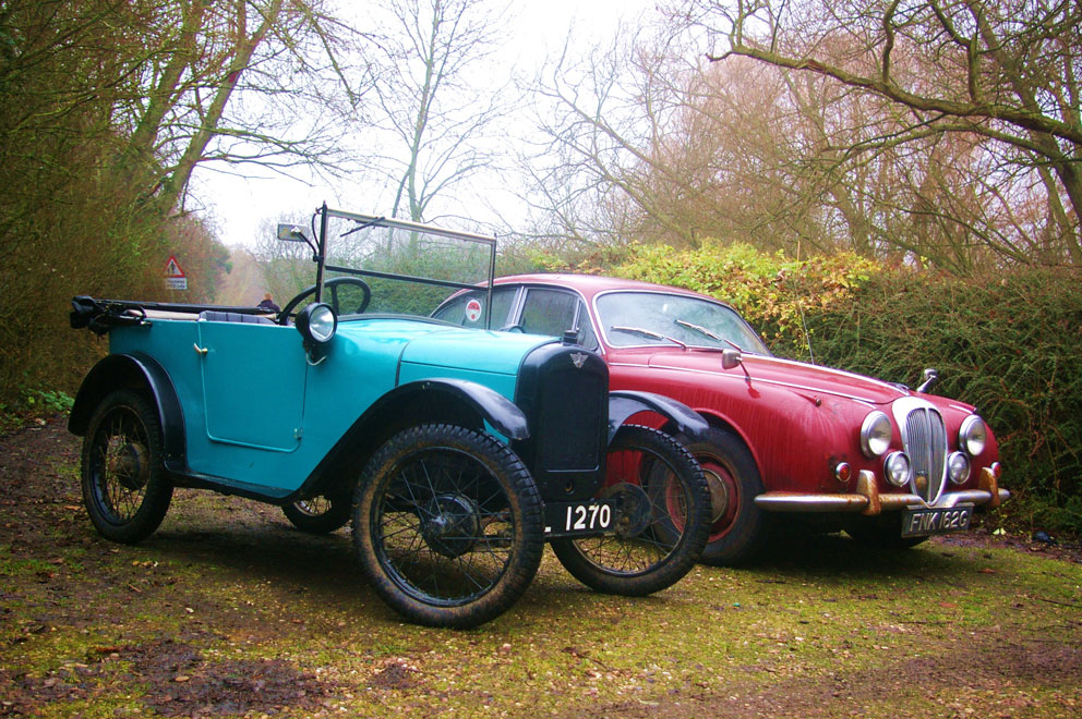 Austin Seven Chummy with Longstone 350x19 tyres