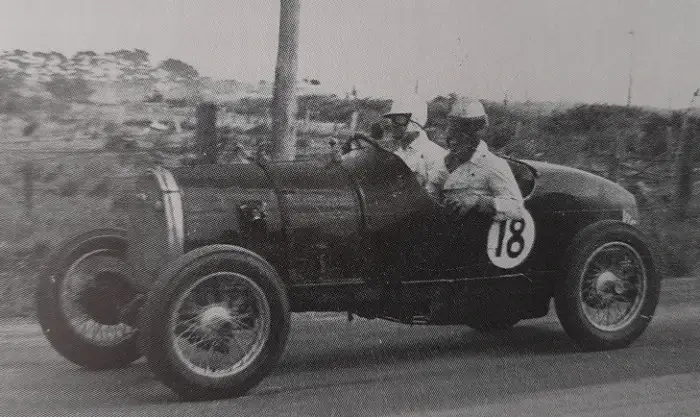 Bugatti Brescia of Tom McNamara 1938 Phillip Island Grand Prix