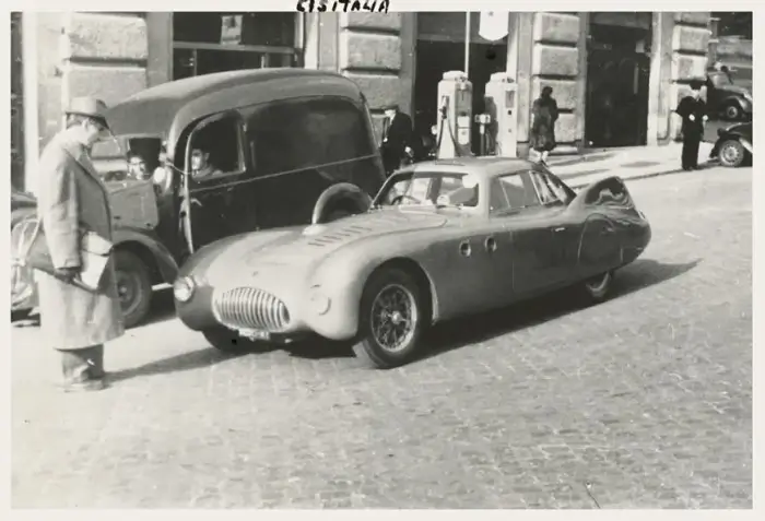 Click to enlarge 1946 Cisitalia 202 MM Aerodinamico Coupe