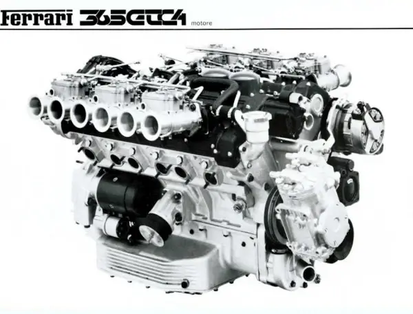 Ferrari 365 GTC4 Engine