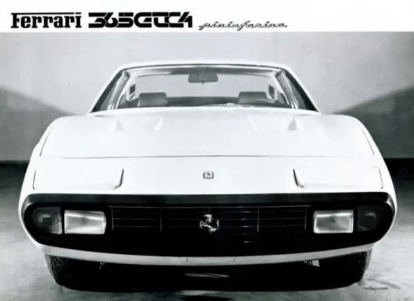 Ferrari 365 GTC4 Brochure