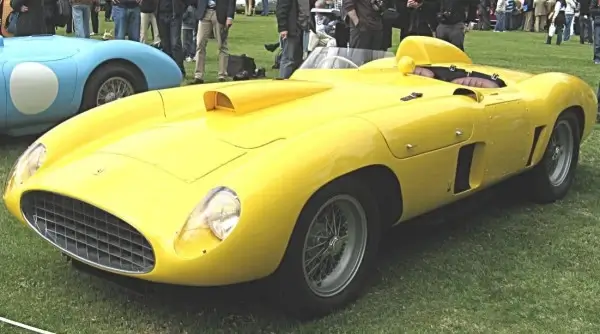 Click to enlarge 1955 Ferrari 410 Spider Scaglietti