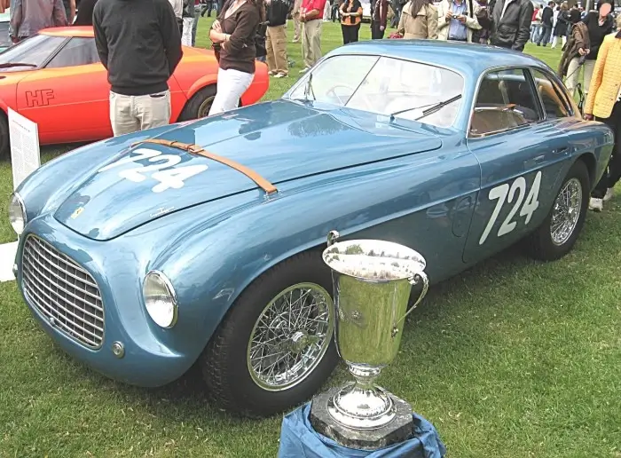 Ferrari 166 MM Berlinetta Touring Tyres