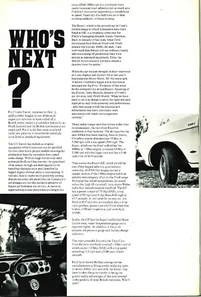 Ford Escort GT World Magazine