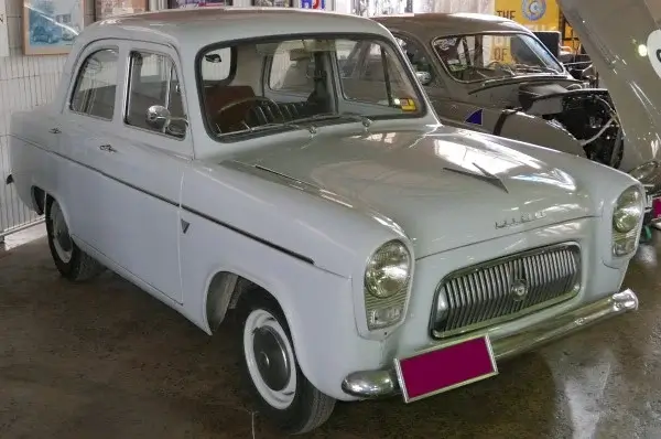 Click to enlarge 1960 Ford Prefect 107E Tyres
