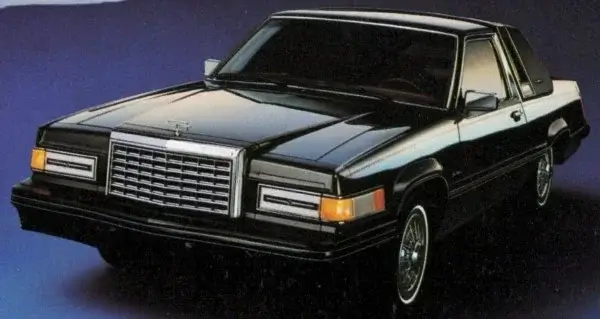 Click to enlarge 1982 Ford Thunderbird Town Landau Tyres