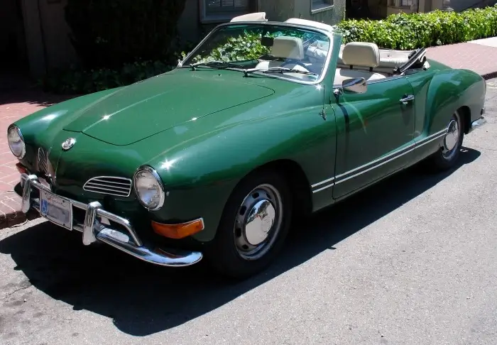 Click to enlarge Volkswagen Karmann Ghia Convertible