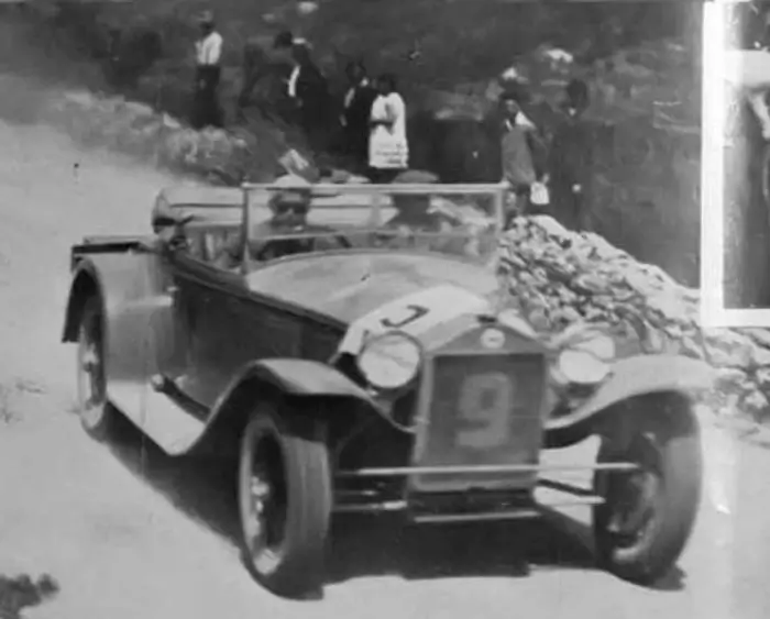 Lancia Lambda at the Trieste Opicina Hillclimb on 16 June 1929