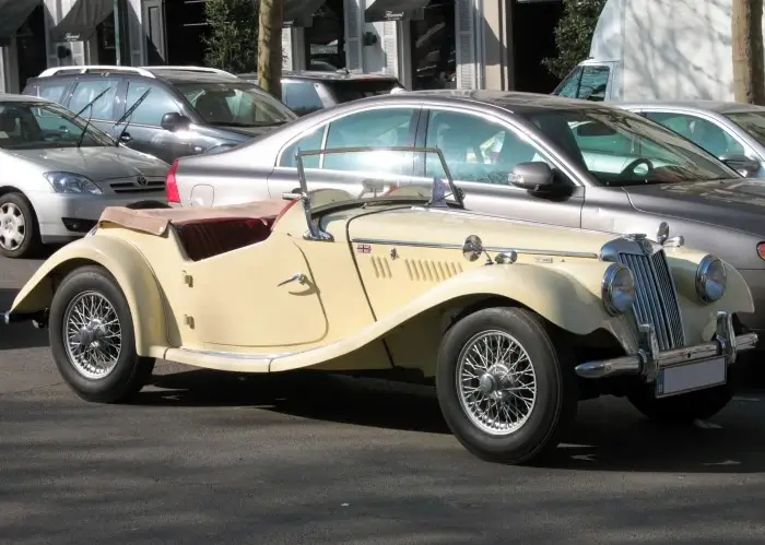 Click to enlarge 1953 MG TF