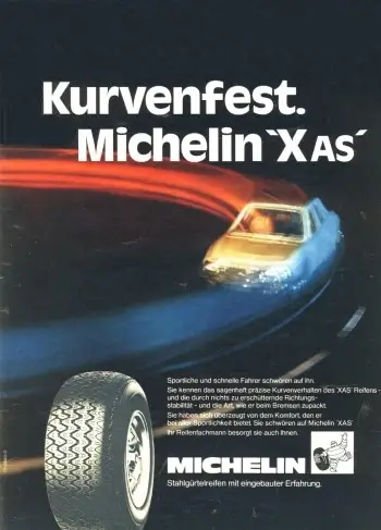 NSU Ro 80 Michelin XAS Tyres