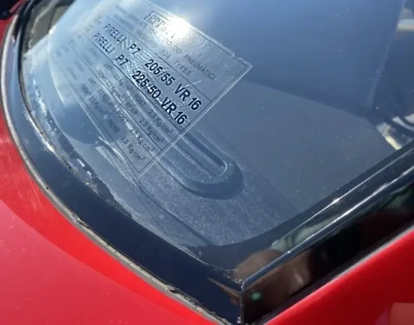 1984 Ferrari 308 GTB QV PIRELLI CINTURATO ™ P7 Tyres