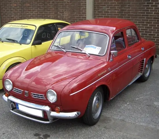 1962 Renault Ondine Tyres
