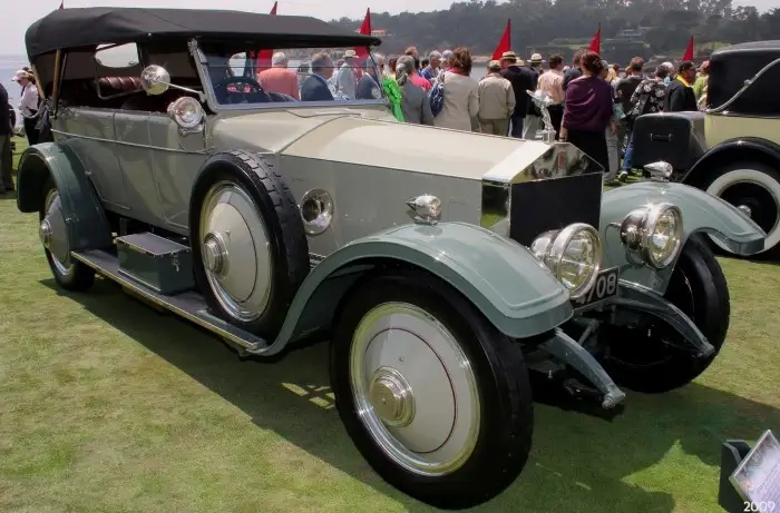 Click to enlarge 1920 Rolls Royce Silver Ghost Hooper Tourer