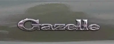 Gazelle Door Badge