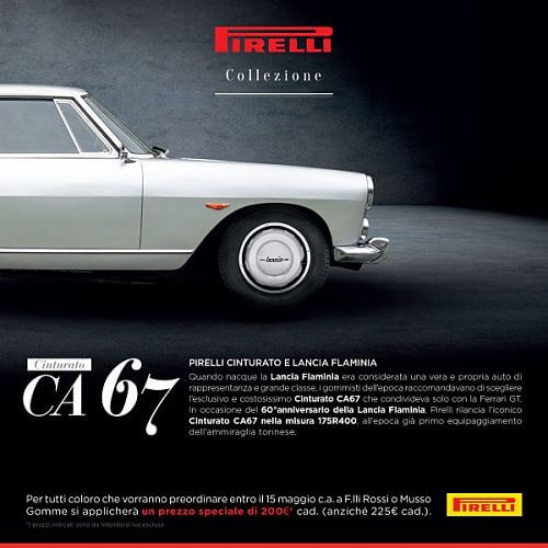 Lancia Flaminia Cinturato Flyer Lancia Flaminia Cinturato Flyer