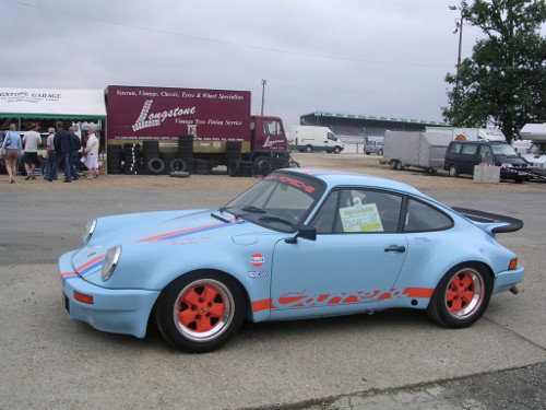 295/40VR15 tyres on a Porsche 295/40VR15 tyres on a Porsche