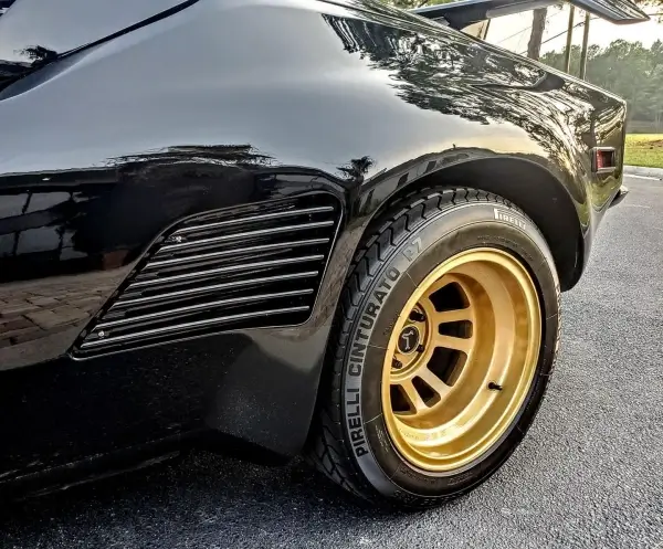 Click to enlarge 345/35R15 Tyres on a Campagnolo GT4 Wheel Sized 15x13