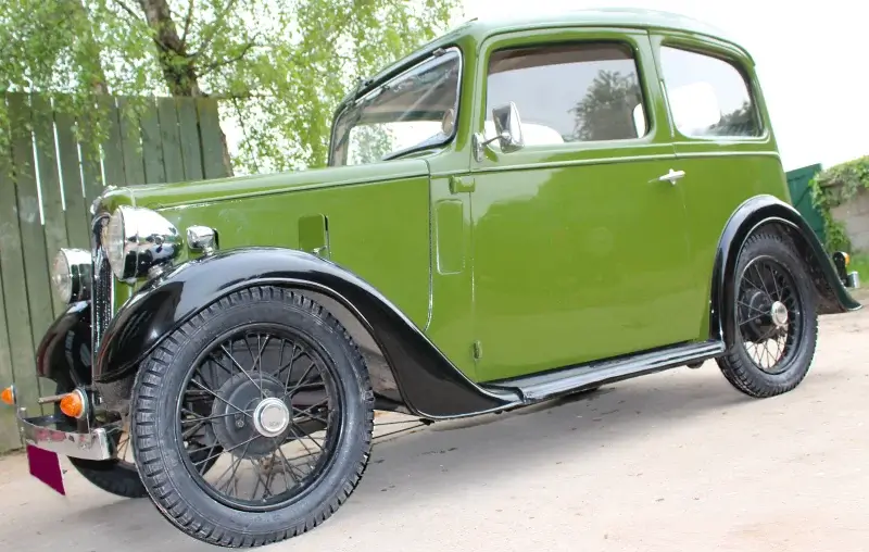 Click to enlarge Austin Seven Ruby on 4.00/4.25 x 17 Longstone Tyres