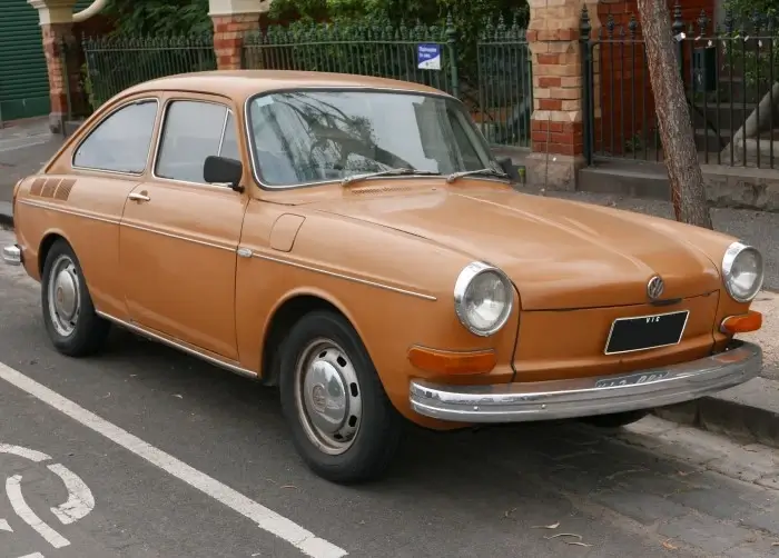Click to enlarge 1970 Volkswagen 1600 Type 3 TL Fastback Sedan Brown