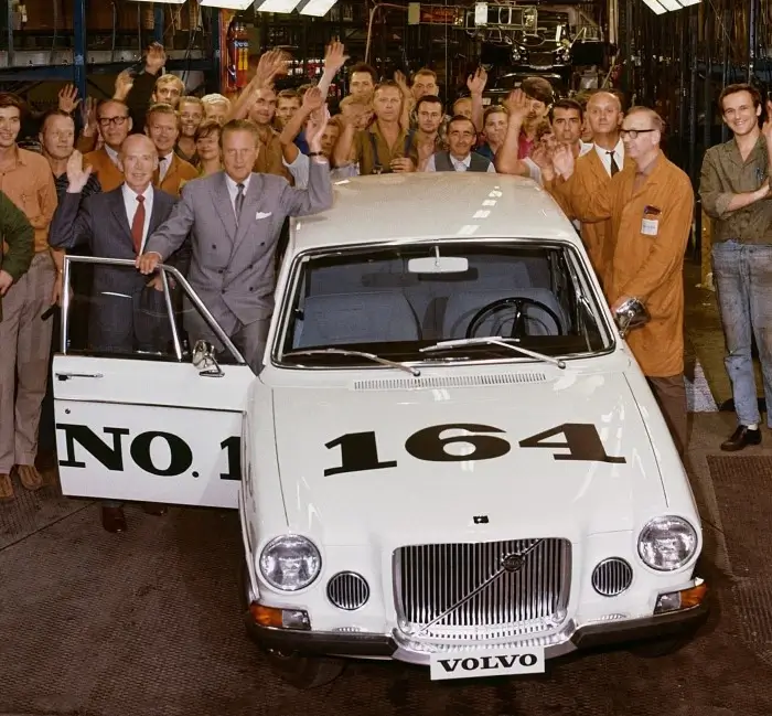 Click to enlarge 1968 First Volvo 164